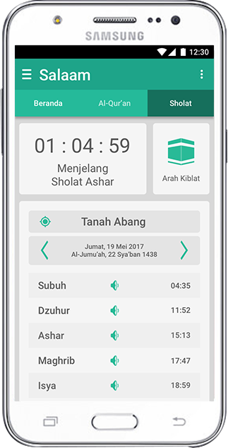 JADWAL SHOLAT